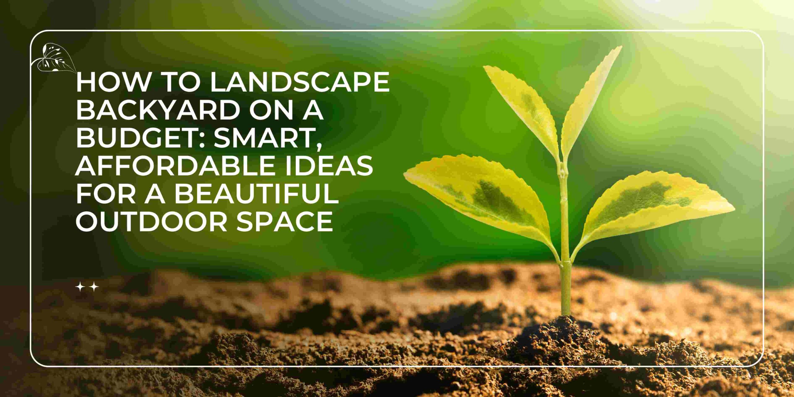 How to Landscape Backyard on a Budget: Smart, Affordable Ideas for a Beautiful Outdoor Space